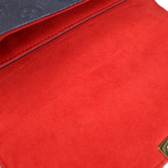 Louis Vuitton Saint Sulpice PM Shoulder Bag Monogram Implant Marine Rouge - Picture 8 of 9